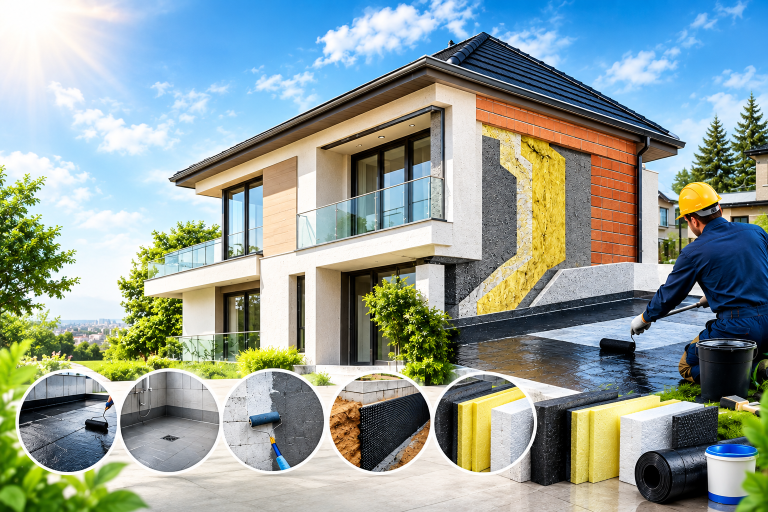 عایق بندی ساختمان چیست؟ انواع، مزایا و روش‌های اجرا